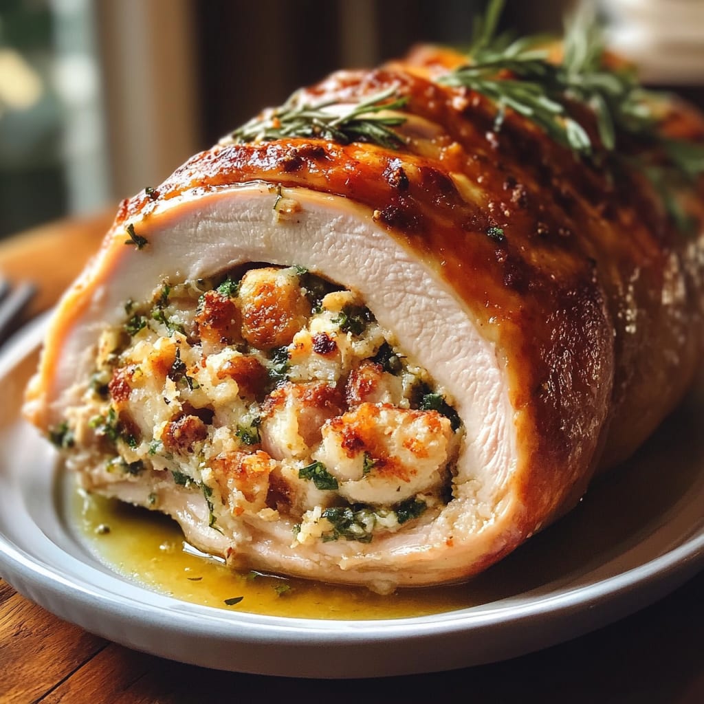 Stuffed Turkey Breast Recipe