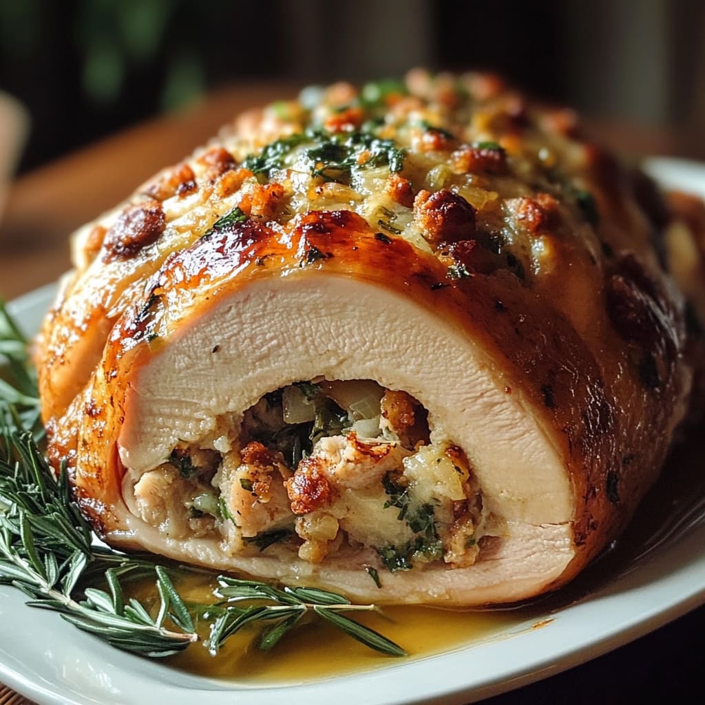 Stuffed Turkey Breast Recipe