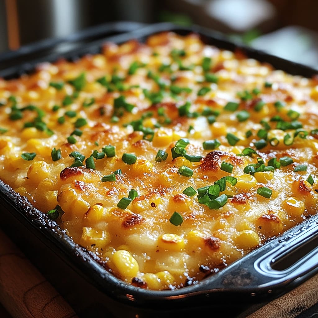 Sweet Harmony Honey-Glazed Corn Casserole