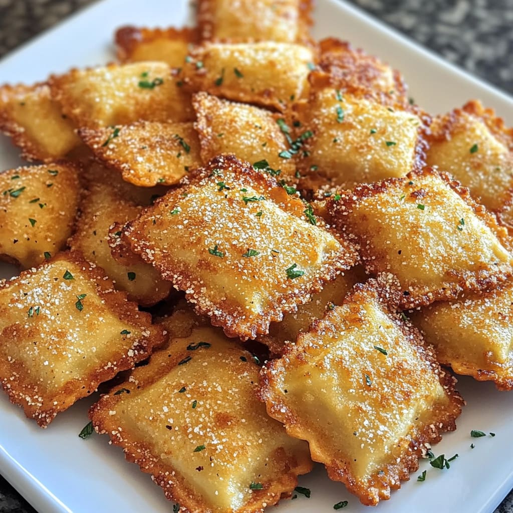 Toasted Ravioli in Air Fryer or Oven
