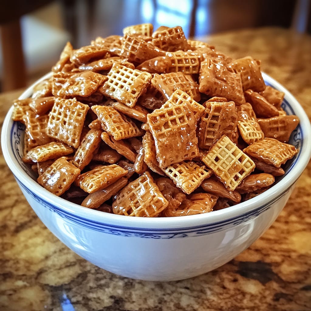 Toffee Chex Mix Recipe