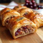 Turkey & Cranberry Sausage Rolls
