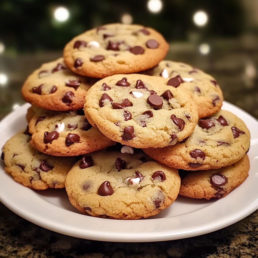 Winter Wonderland Chocolate Chip Cookies