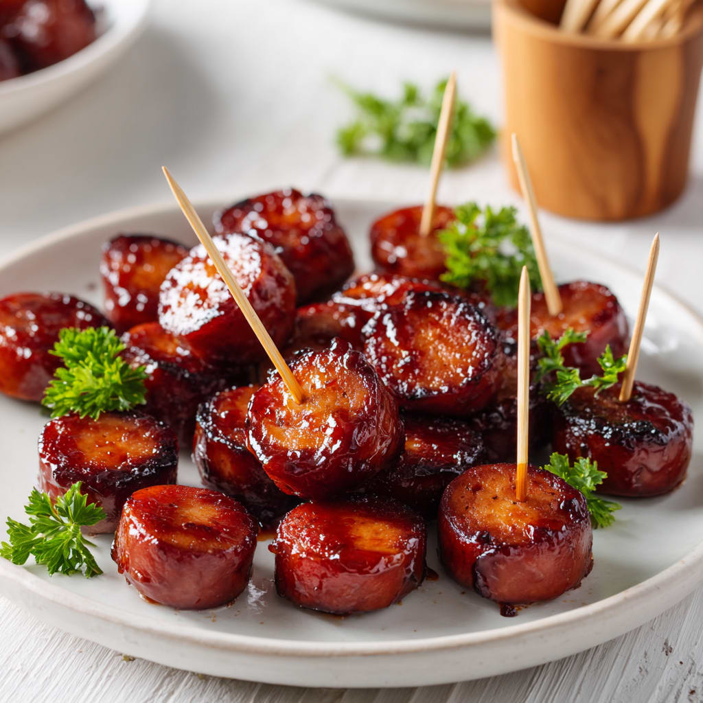 BBQ Sausage Bites