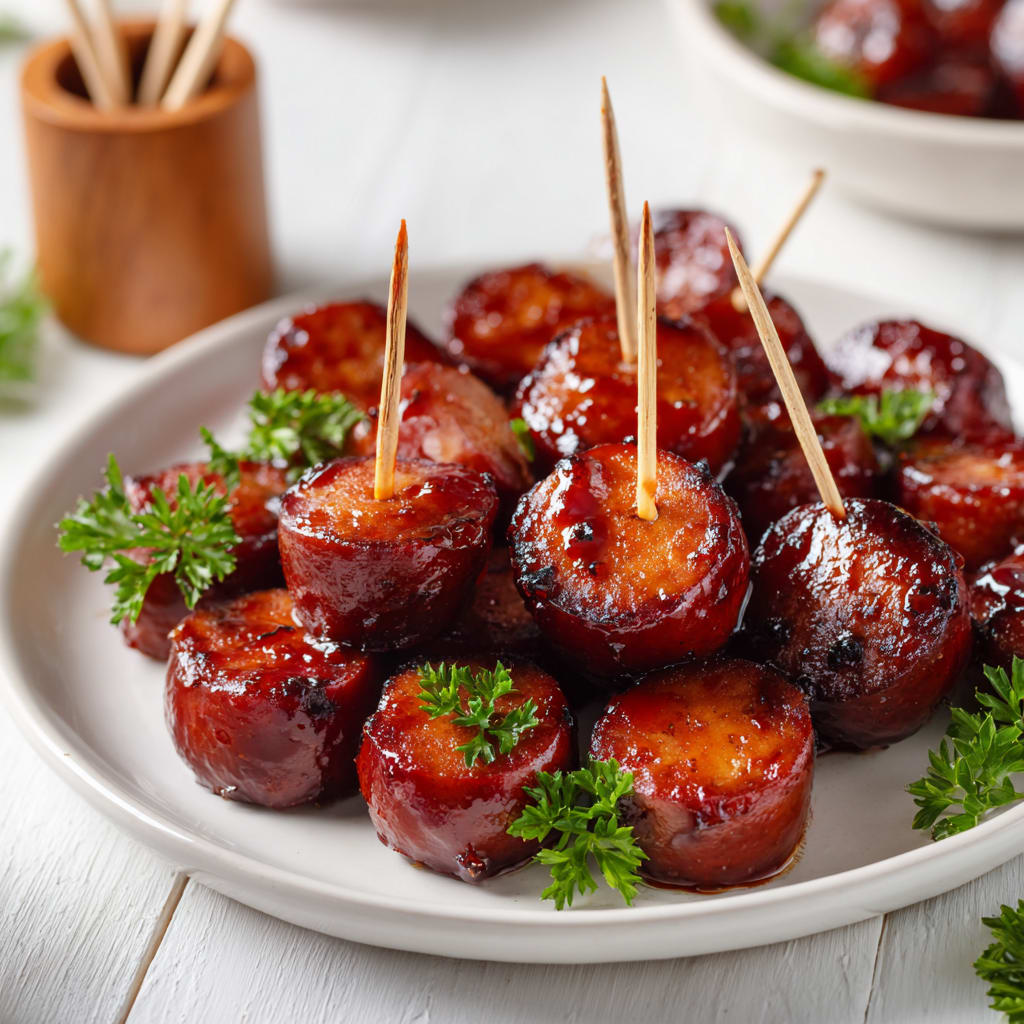 BBQ Sausage Bites