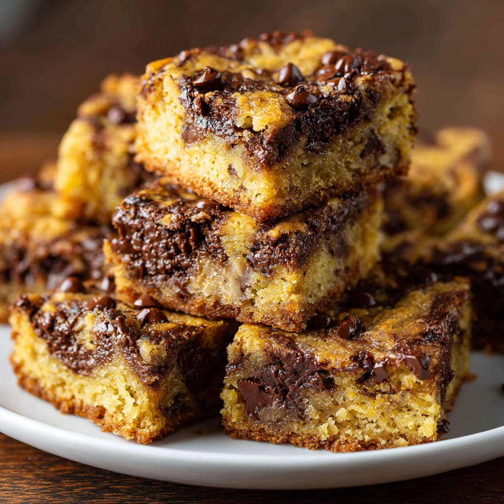 Banana Chocolate Chip Bars