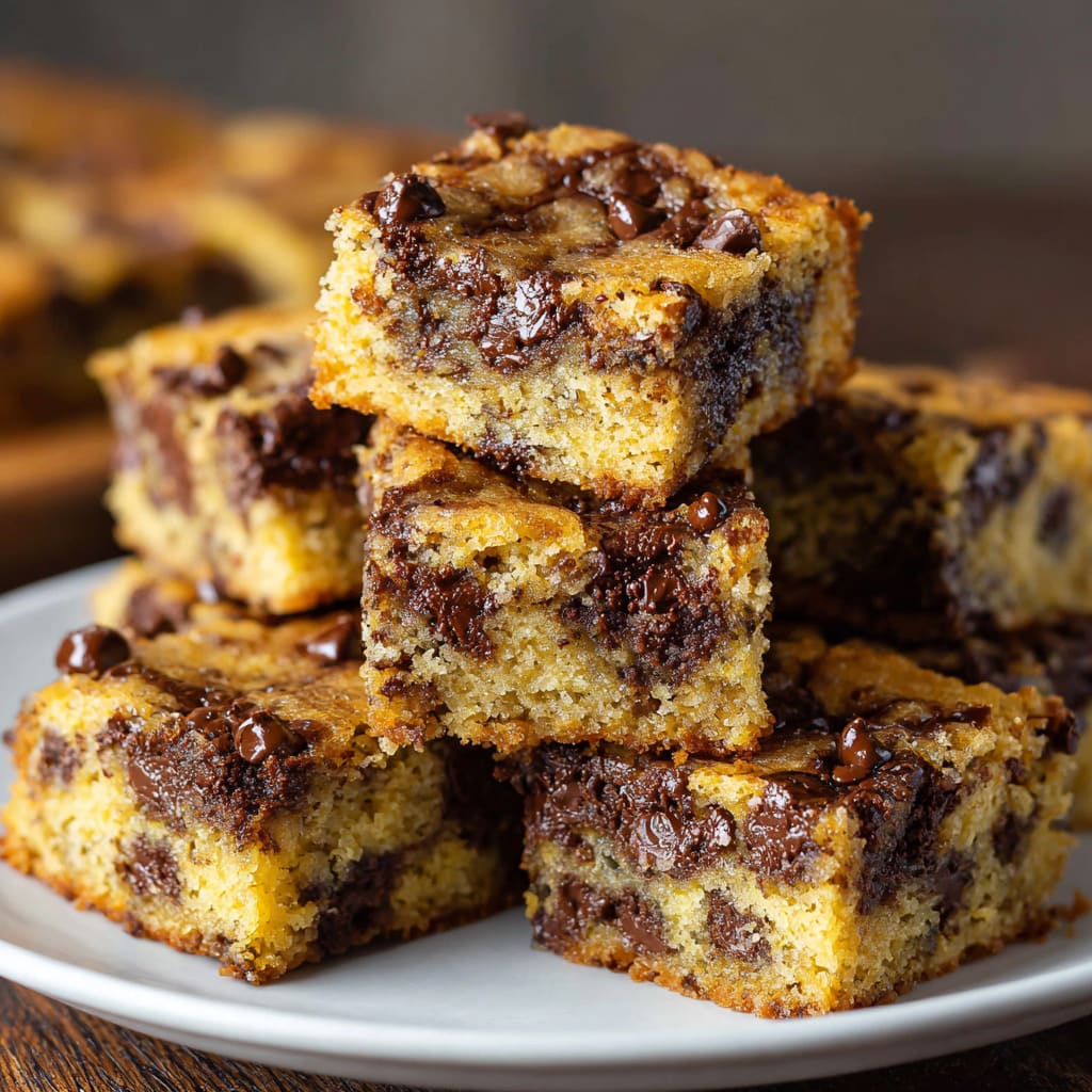 Banana Chocolate Chip Bars