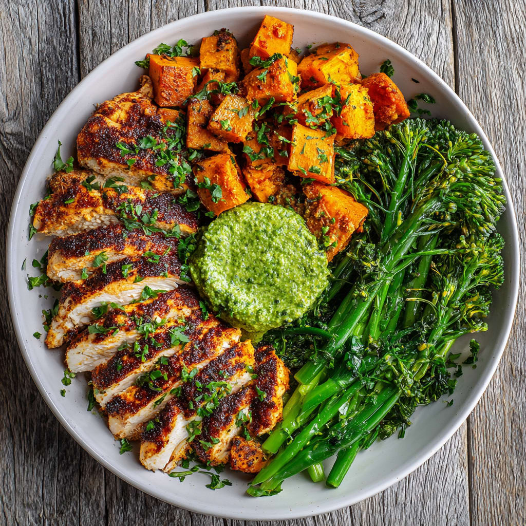 Cajun Chicken Sweet Potato Bowls