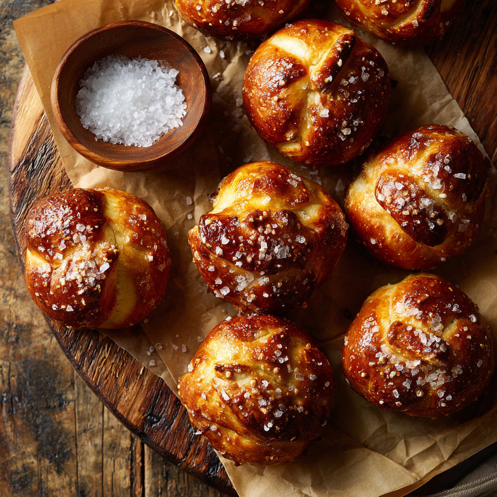 Canned Biscuit Pretzel Bites