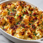 Cheesy Cauliflower Bake