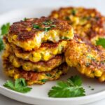 Cheesy Corn Fritters Recipe