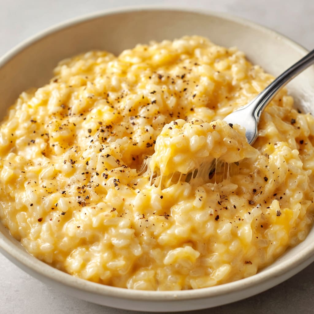 Cheesy Rice Recipe