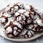 Chewy Chocolate Crinkle Cookies