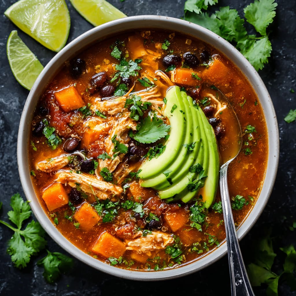 Chicken Sweet Potato Soup