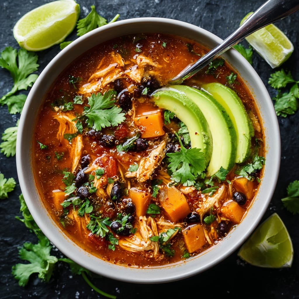 Chicken Sweet Potato Soup