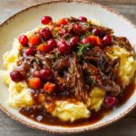 Cranberry Balsamic Roast Beef