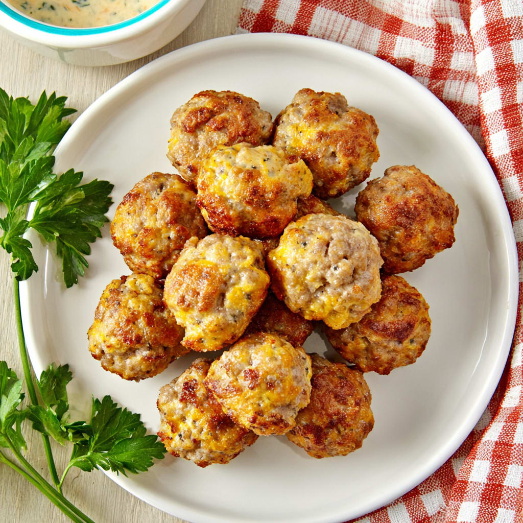 Cream Cheese Sausage Balls