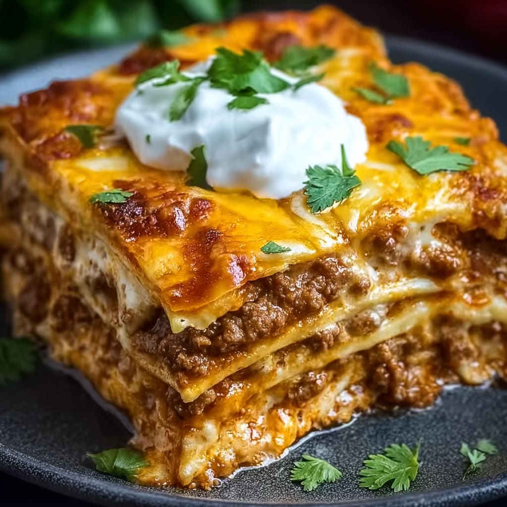 Creamy Burrito Casserole Recipe