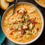 Creamy Cajun Chicken Pasta Soup