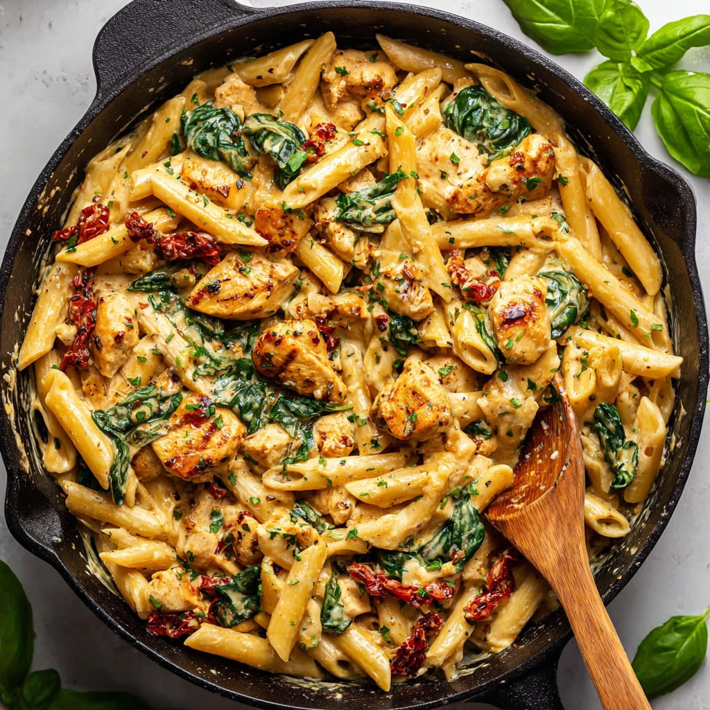 Creamy Tuscan Chicken Pasta