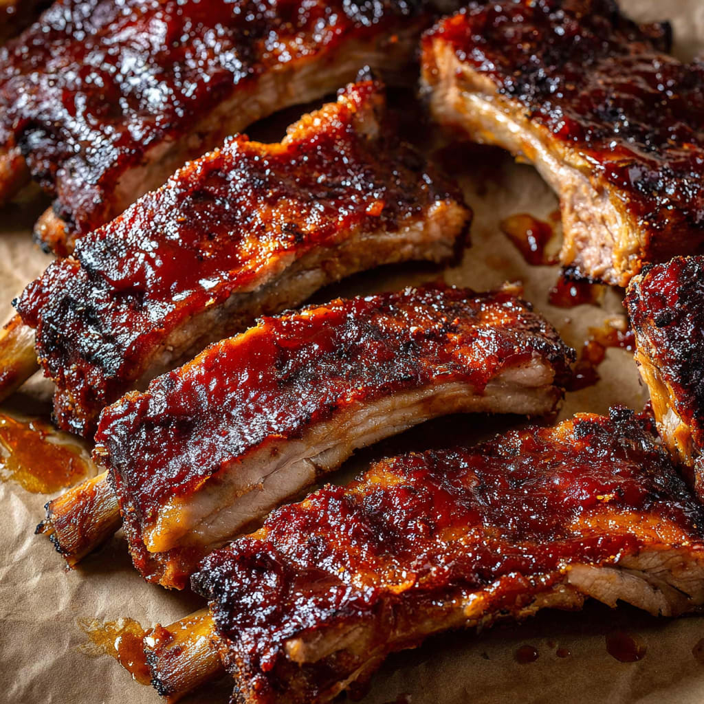 Crock Pot BBQ Ribs