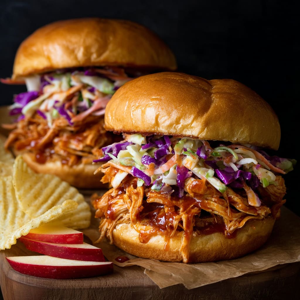 Crockpot BBQ Pulled Chicken