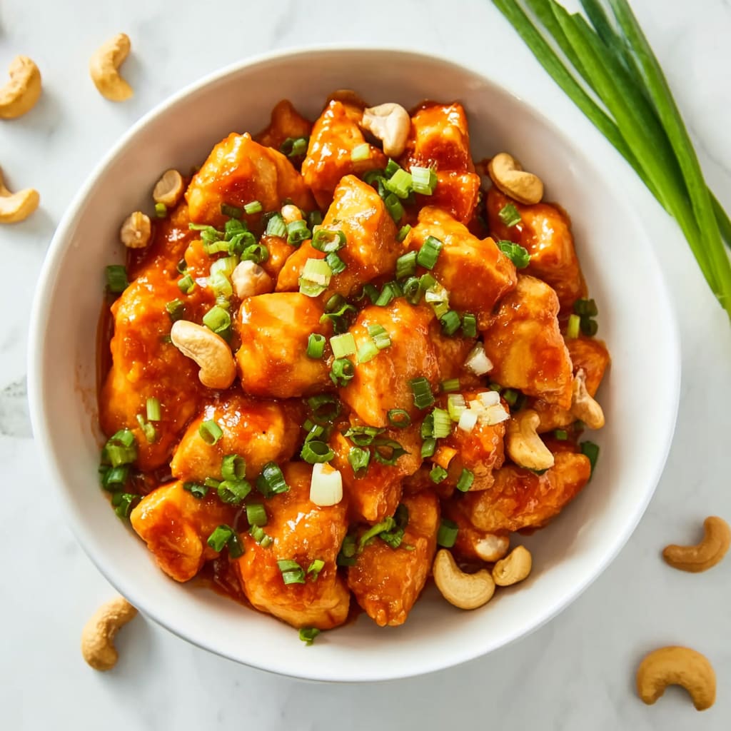 Crockpot Cashew Chicken