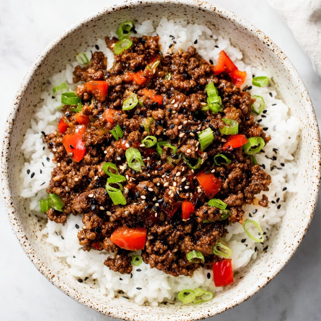 Easy Beef Bowls