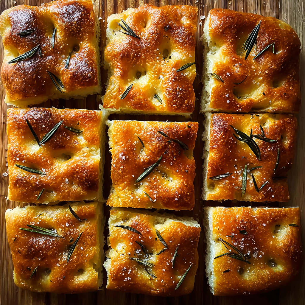 Easy Focaccia Bread Recipe
