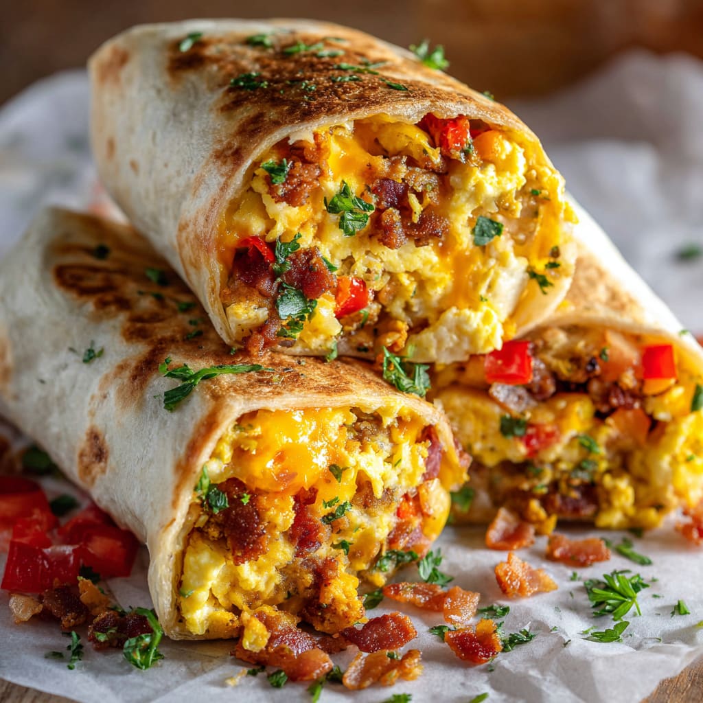 Freezer Break Burritos