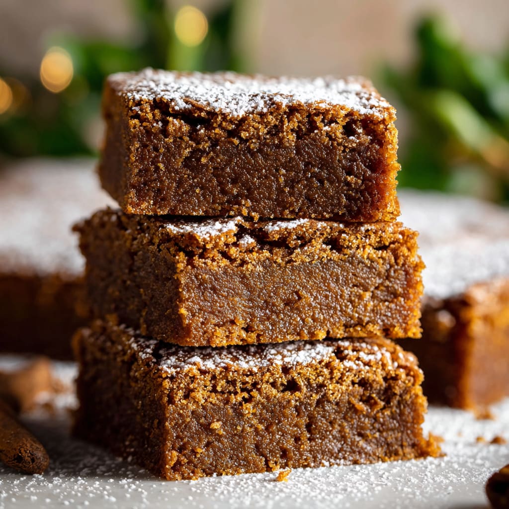 Gingerbread Brownies