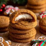 Gingerbread Cheesecake Cookies