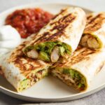 Grilled Avocado Chicken Wraps