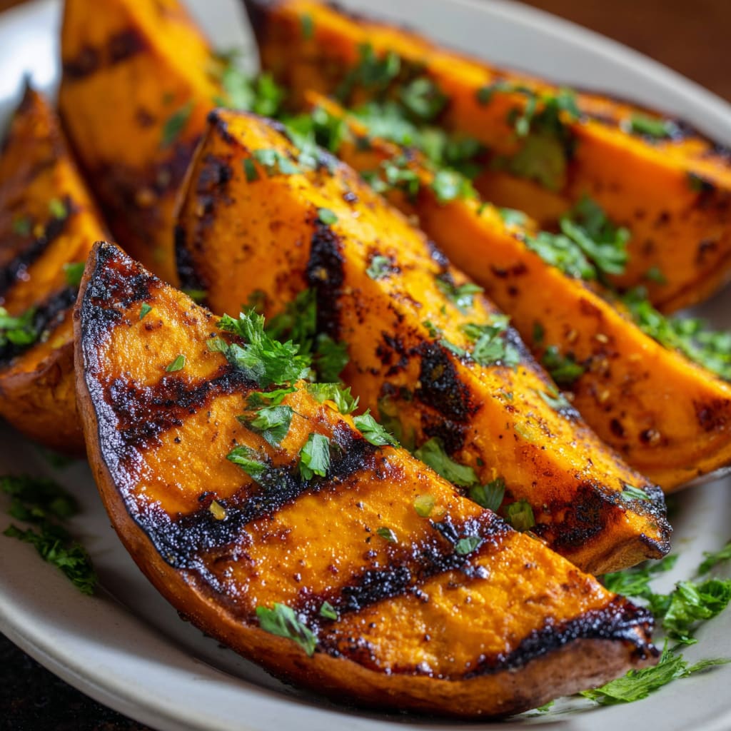 Grilled Sweet Potatoes