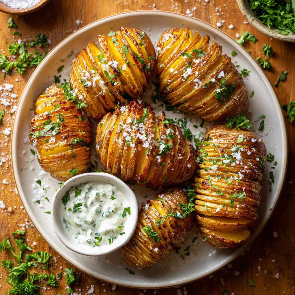 Hasselback Potatoes