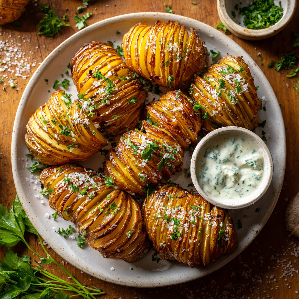 Hasselback Potatoes