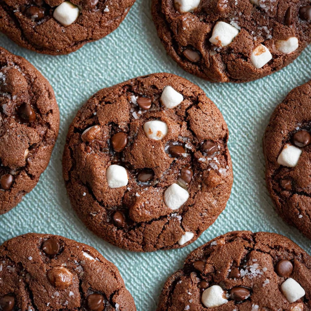 Hot Chocolate Cookies