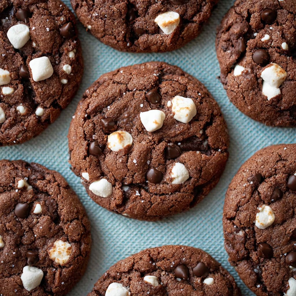 Hot Chocolate Cookies