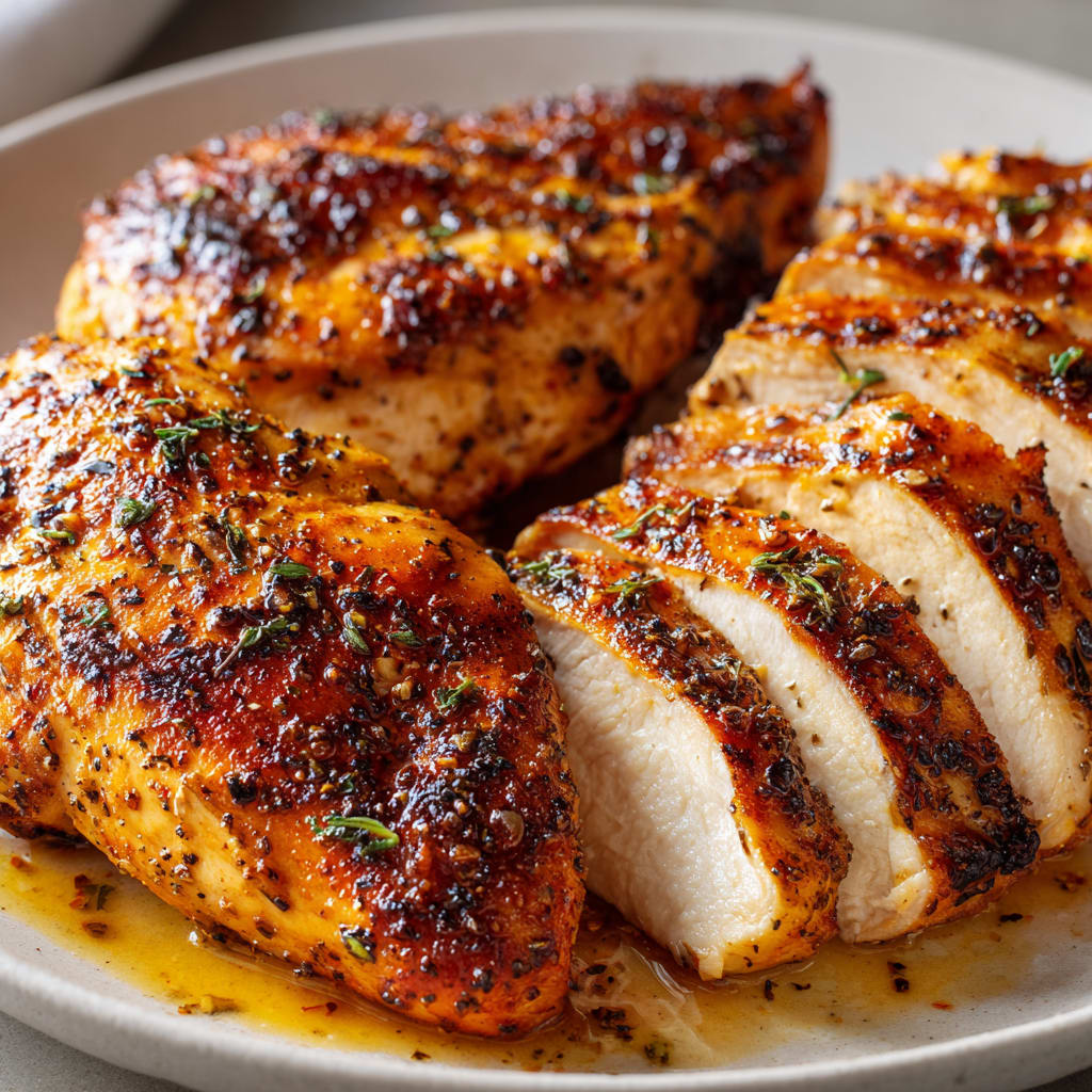 Juicy Baked Chicken Breast