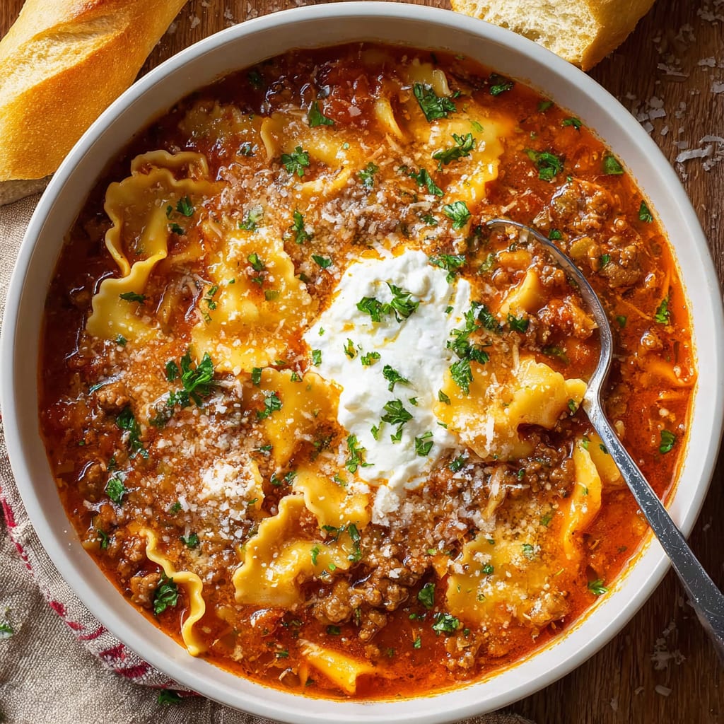 Lasagna Soup
