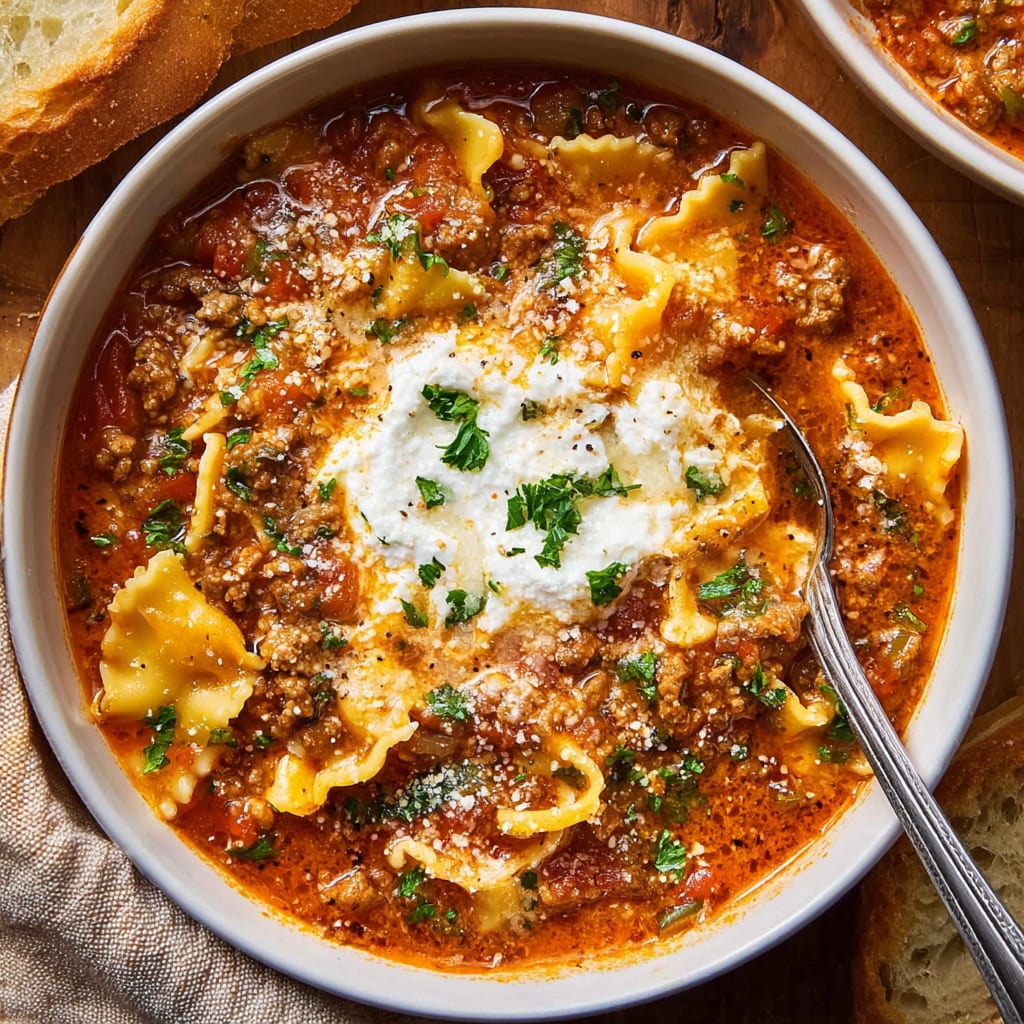 Lasagna Soup