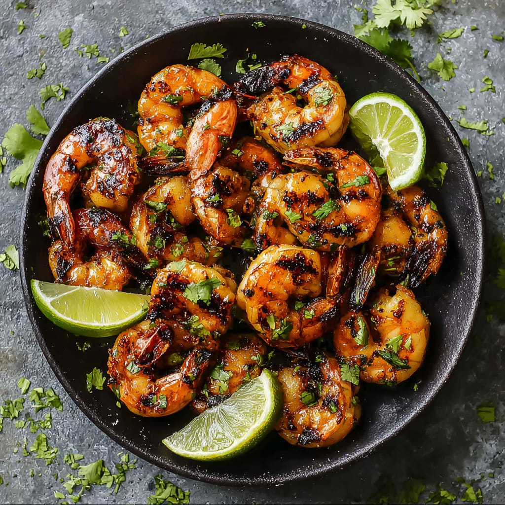 Margarita Grilled Shrimp Skewers