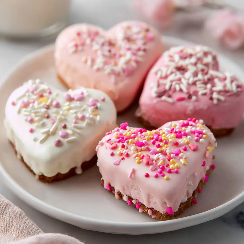 Mini Heart Shaped Cakes