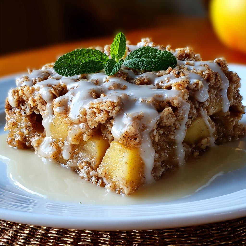 Oatmeal Apple Break Bake