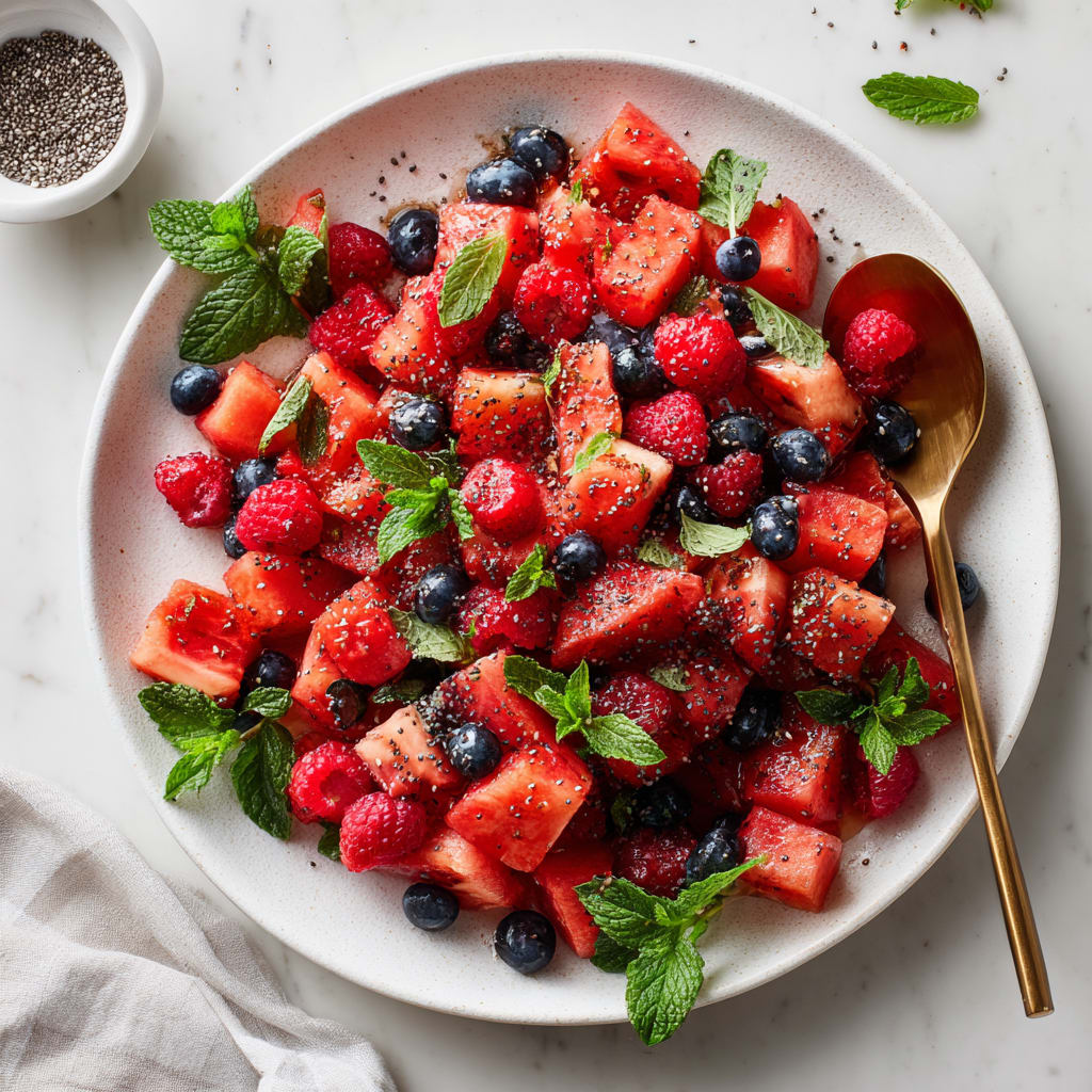 Refreshing Watermelon Salad Recipe