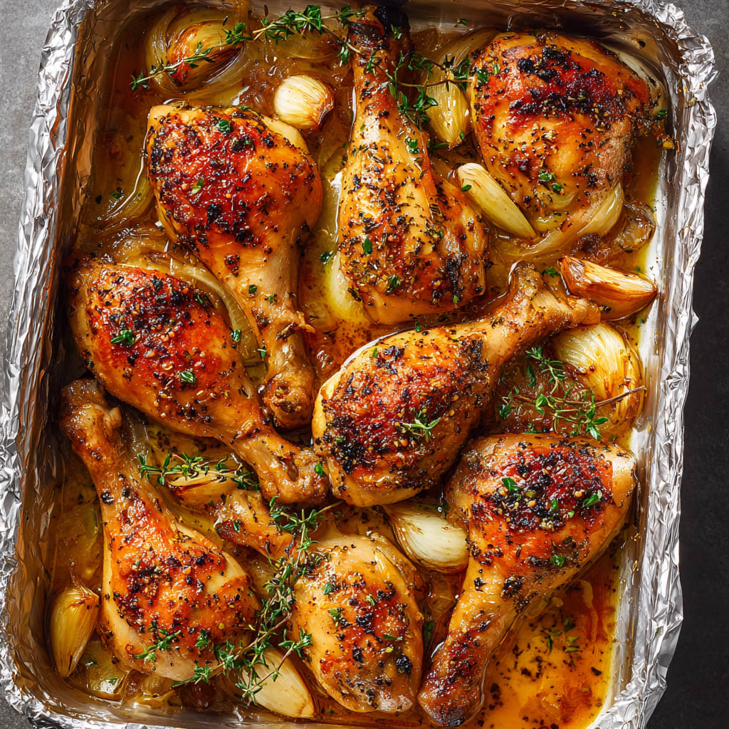 Roasted French Garlic Chicken