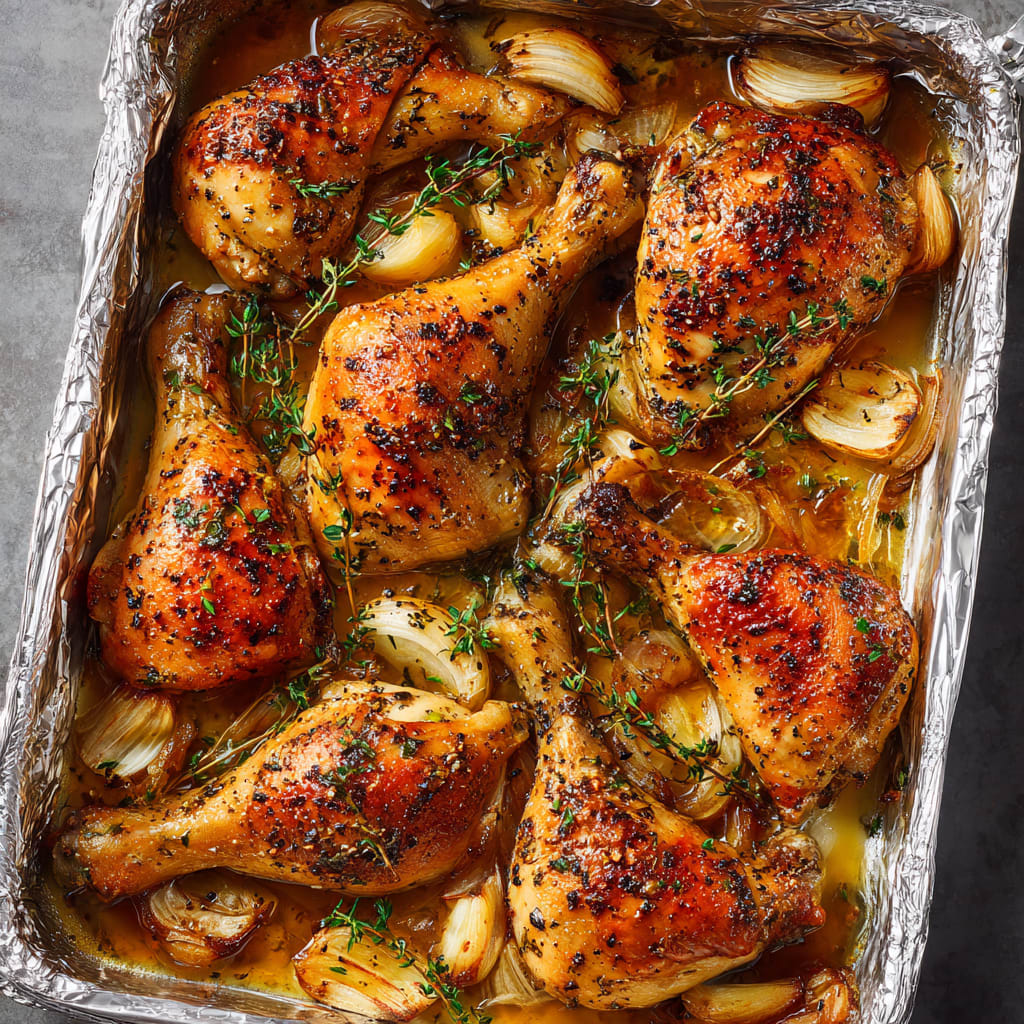 Roasted French Garlic Chicken