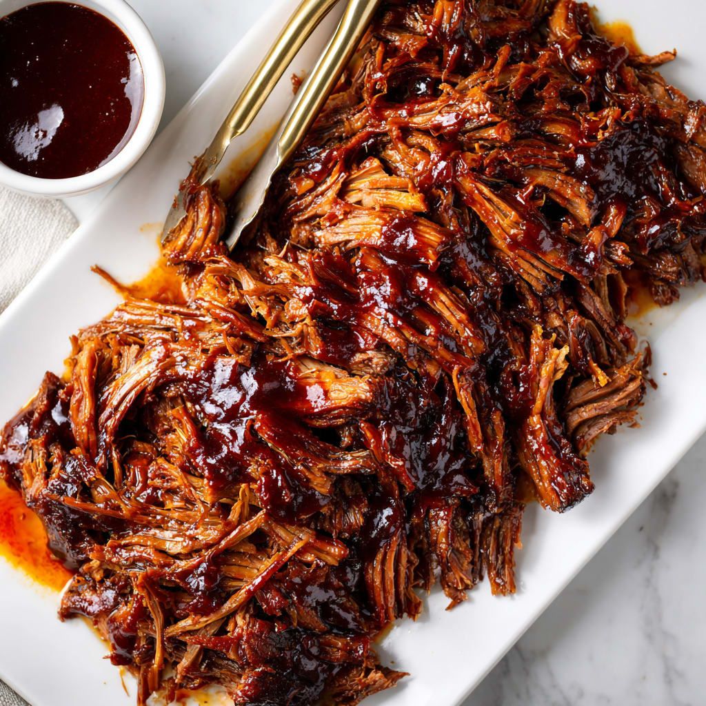 Slow Cooker BBQ Beef Brisket