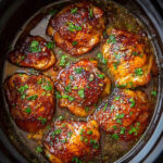 Slow Cooker Brown Sugar Garlic Chicken