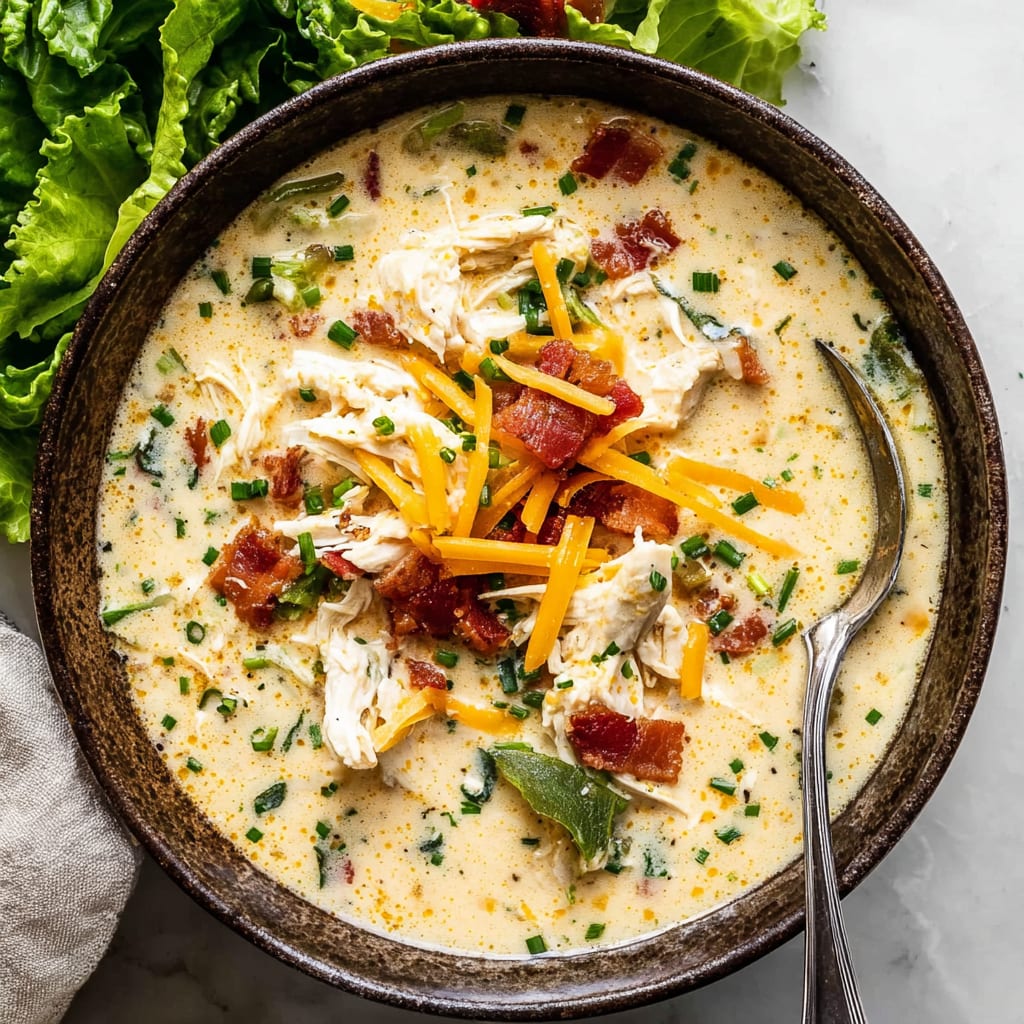 Slow Cooker Crack Chicken Soup